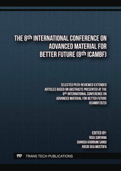 The 8th International Conference on Advanced Material for Better Future (8th ICAMBF) (eBook, PDF)