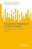 Interpretive Approaches to Policy Analysis (eBook, PDF)