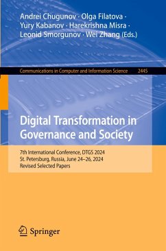 Cover Digital Transformation in Governance and Society