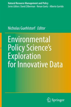 Cover Environmental Policy Science's Exploration for Innovative Data