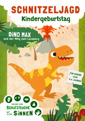 Dinosaurier Schnitzeljagd für Kindergeburtstag - Schatzsuche mit allen Sinnen Dinosaurier Schnitzeljagd für Kindergeburtstag - Schatzsuche mit allen Sinnen