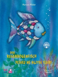 Cover Der Regenbogenfisch (Deutsch-Albanisch)