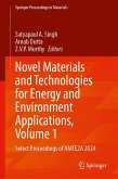 Novel Materials and Technologies for Energy and Environment Applications, Volume 1 Novel Materials and Technologies for Energy and Environment Applications, Volume 1