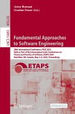 Fundamental Approaches to Software Engineering Fundamental Approaches to Software Engineering
