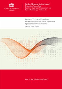 Cover Design of Optimized Broadband Excitation Signals for Stable Impedance Spectroscopy Measurements