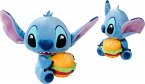Disney Stitch mit Burger, 25cm