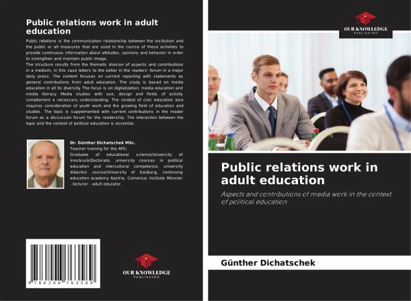 Public relations work in adult education Public relations work in adult education