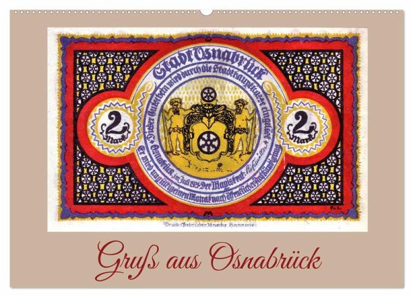 Gruß aus Osnabrück (Wandkalender 2026 DIN A2 quer), CALVENDO Monatskalender Gruß aus Osnabrück (Wandkalender 2026 DIN A2 quer), CALVENDO Monatskalender
