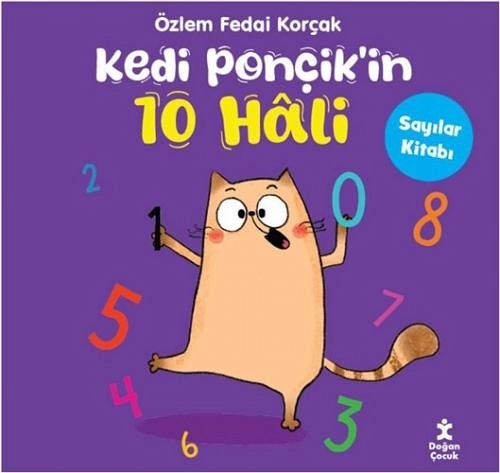 Kedi Poncikin 10 Hali - Sayilar Kitabi