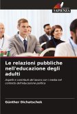 Le relazioni pubbliche nell'educazione degli adulti
