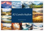 KI-Landschaften - Malerisch durch das Jahr (Wandkalender 2026 DIN A4 quer), CALVENDO Monatskalender KI-Landschaften - Malerisch durch das Jahr (Wandkalender 2026 DIN A4 quer), CALVENDO Monatskalender