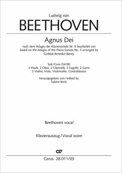 Cover Agnus Dei (Klavierauszug)