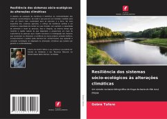 Cover Resiliência dos sistemas sócio-ecológicos às alterações climáticas