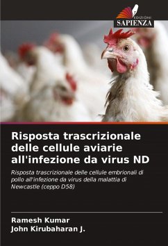 Cover Risposta trascrizionale delle cellule aviarie all'infezione da virus ND
