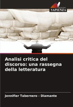 Cover Analisi critica del discorso: una rassegna della letteratura