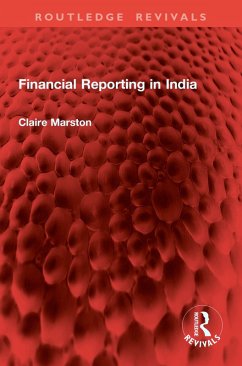 Cover Financial Reporting in India (eBook, ePUB)