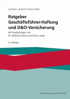 Cover Ratgeber Geschäftsführer-Haftung und D&O-Versicherung (eBook, PDF)