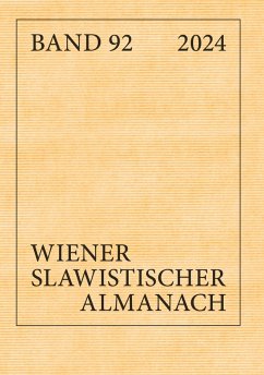 Cover Wiener Slawistischer Almanach Band 92/2024