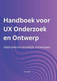 Cover Handboek voor UX Onderzoek en Ontwerp