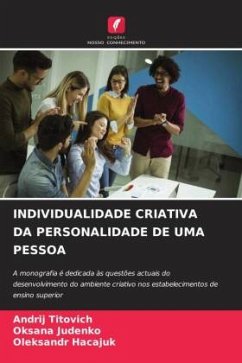 Cover INDIVIDUALIDADE CRIATIVA DA PERSONALIDADE DE UMA PESSOA
