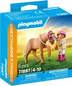 Cover PLAYMOBIL 71887 DuoPack Mädchen mit Pony
