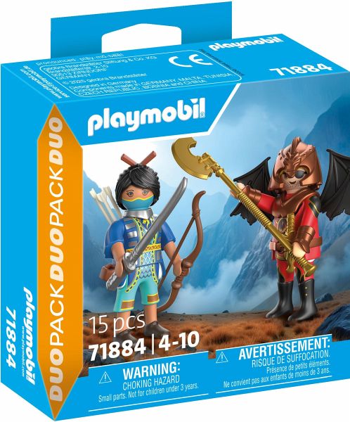 PLAYMOBIL 71884 DuoPack Novelmore vs. Burnham Duell