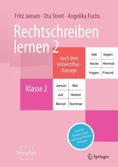 Cover Rechtschreiben lernen 2 nach dem IntraActPlus-Konzept