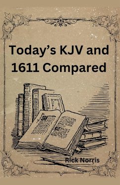 Cover Today's KJV and 1611 Compared