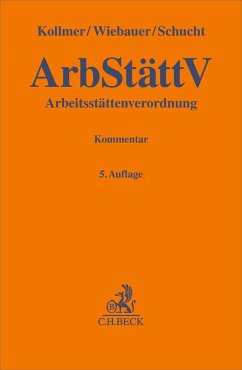 Cover Arbeitsstättenverordnung (ArbStättV)