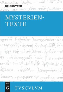 Cover Mysterientexte. Die orphisch-bakchischen Goldplättchen