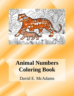 Cover Animal Numbers Coloring Book