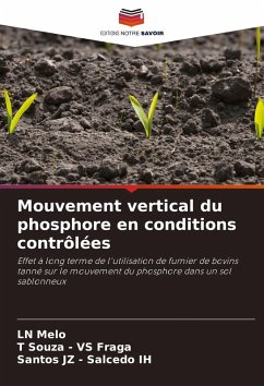 Mouvement vertical du phosphore en conditions contrôlées - Melo, LN;VS Fraga, T Souza -;Salcedo IH, Santos JZ -