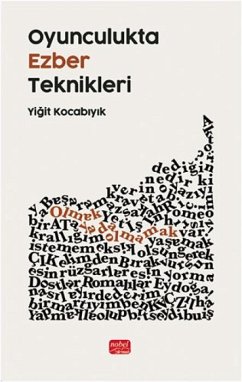 Cover Oyunculukta Ezber Teknikleri