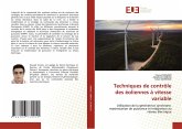 Techniques de contrôle des éoliennes à vitesse variable Techniques de contrôle des éoliennes à vitesse variable