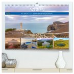 Azoren, Wo Feuer und Meer aufeinandertreffen. (hochwertiger Premium Wandkalender 2026 DIN A2 quer), Kunstdruck in Hochglanz