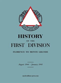 Cover HISTORY OF THE FIRST DIVISION Florence to Monte Grande