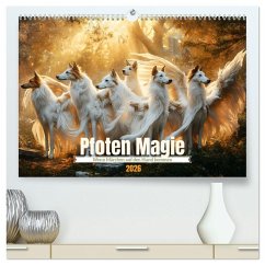 Pfoten Magie (hochwertiger Premium Wandkalender 2026 DIN A2 quer), Kunstdruck in Hochglanz Cover Pfoten Magie (hochwertiger Premium Wandkalender 2026 DIN A2 quer), Kunstdruck in Hochglanz