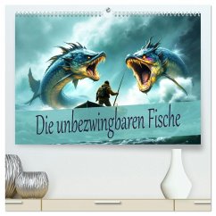 Die unbezwingbaren Fische (hochwertiger Premium Wandkalender 2026 DIN A2 quer), Kunstdruck in Hochglanz - Calvendo;Djeric, Dusanka