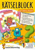 Rätselblock ab 7 Jahre, Band 3 (eBook, PDF) Rätselblock ab 7 Jahre, Band 3 (eBook, PDF)