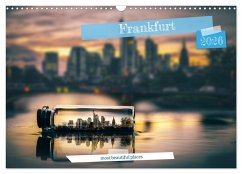 Frankfurt most beautiful places (Wall Calendar 2026 DIN A3 landscape), CALVENDO 12 Month Wall Calendar