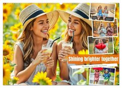 Cover Shining brighter together - My heart, my sister, my home (Wall Calendar 2026 DIN A2 landscape), CALVENDO 12 Month Wall Calendar