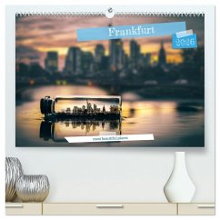Frankfurt most beautiful places (High Quality Premium Wall Calendar 2026 DIN A2 landscape),CALVENDO 12 Month Wall Calendar