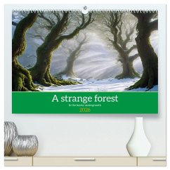 A strange forest In the lonely undergrowth (High Quality Premium Wall Calendar 2026 DIN A2 landscape),CALVENDO 12 Month Wall Calendar