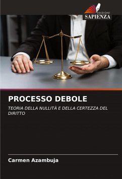 PROCESSO DEBOLE Cover PROCESSO DEBOLE