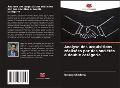 Cover Analyse des acquisitions réalisées par des sociétés à double catégorie