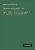 Épidémie cholérique de 1865 Épidémie cholérique de 1865