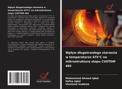 Cover Wp¿yw d¿ugotrwa¿ego starzenia w temperaturze 475°C na mikrostruktur¿ stopu CUSTOM 465