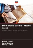 Membrane basale : tissus sains Membrane basale : tissus sains