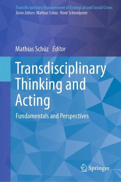 Cover Transdisciplinary Thinking and Acting (eBook, PDF)