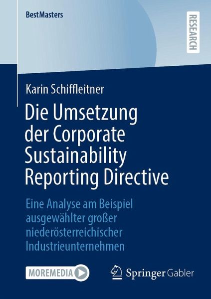 Die Umsetzung der Corporate Sustainability Reporting Directive (eBook, PDF) Die Umsetzung der Corporate Sustainability Reporting Directive (eBook, PDF)